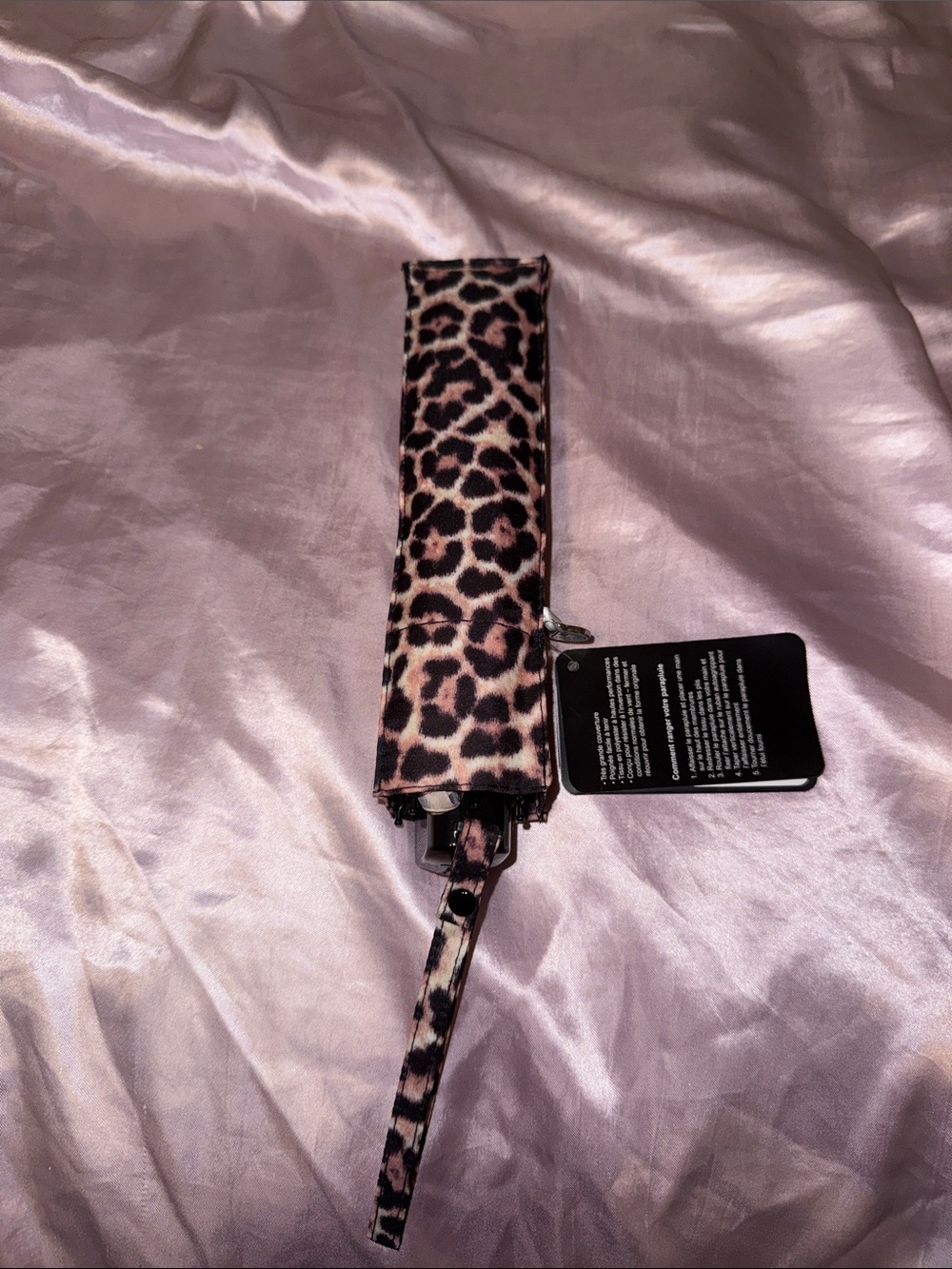 Leopard Print Pink Hue Umbrella